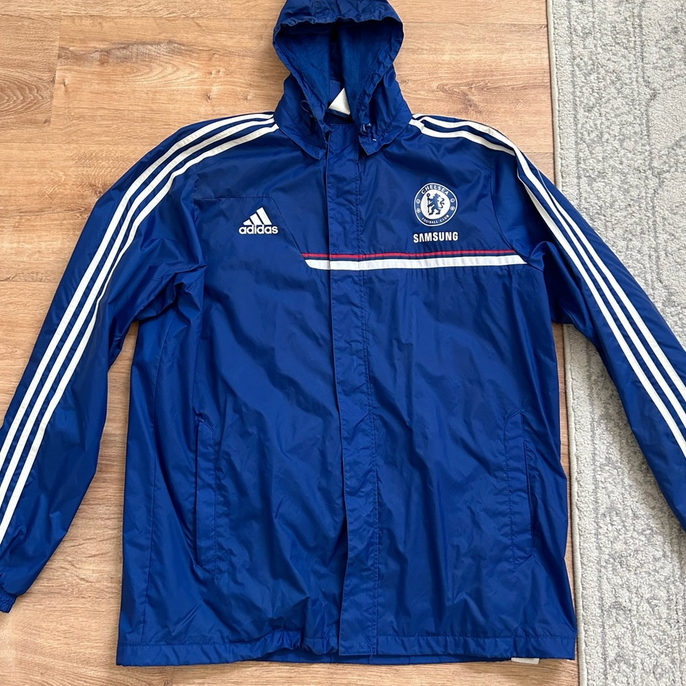 ADIDAS Chelsea FC Training Football Jacket Waterproof 2012